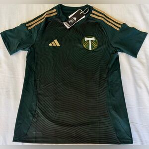 Adidas MLS Portland Timbers 2025/26 Home Soccer Jersey Women’s Sz: Medium